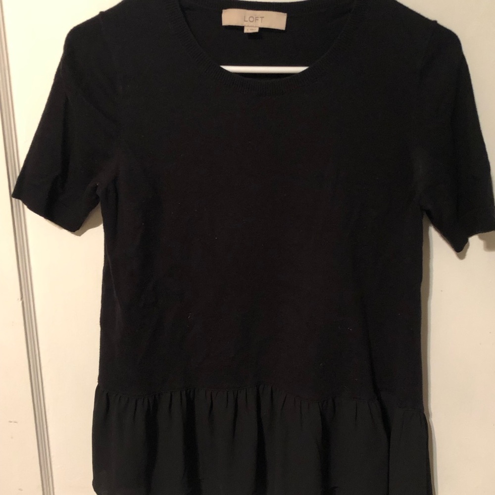 LOFT Peplum Sweater